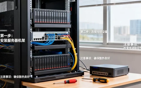 服务器组的搭建步骤是什么，有哪些注意事项