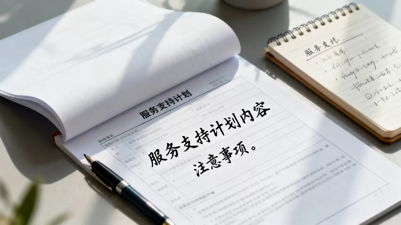 服务支持计划的具体内容是什么,有哪些注意事项? 服务支持计划的具体内容是什么,有哪些注意事项?
