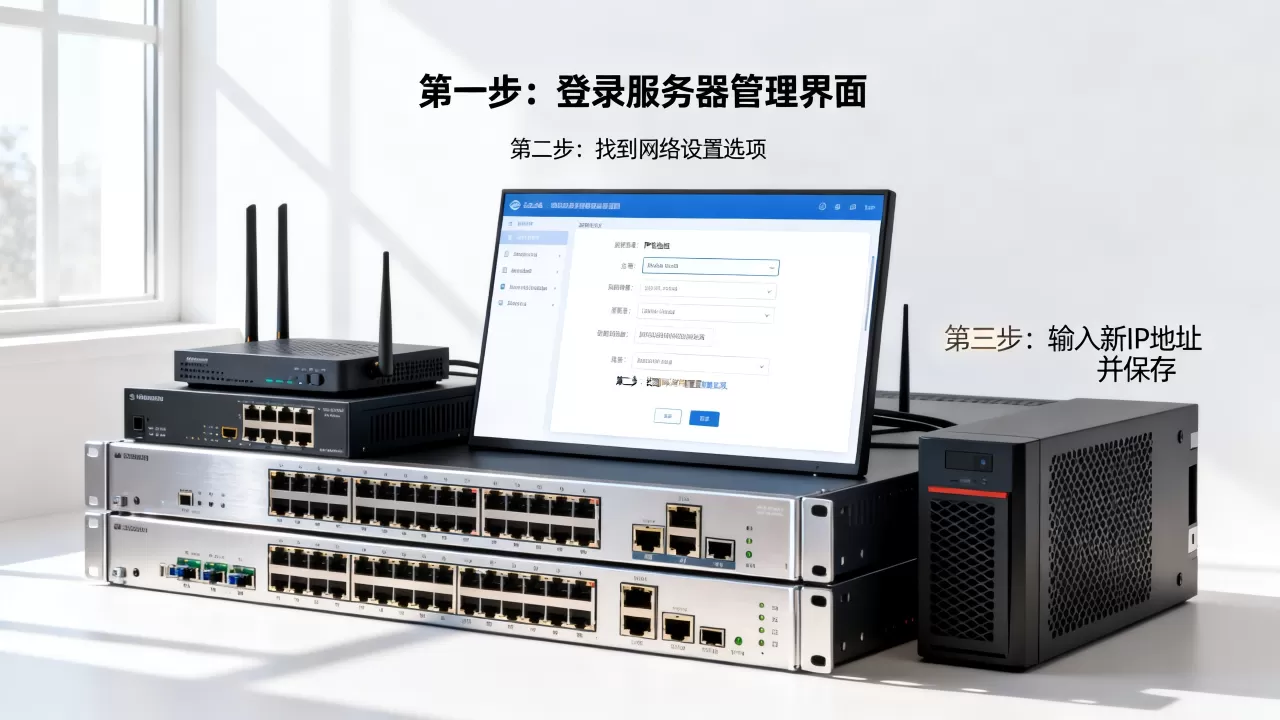 如何快速修改服务器的IP地址？怎么修改服务器IP地址？