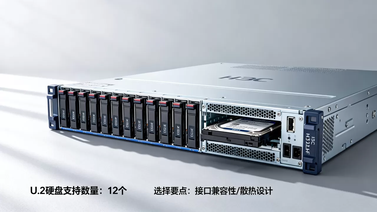 H3C12LFF服务器支持多少个U.2硬盘？，怎么选？