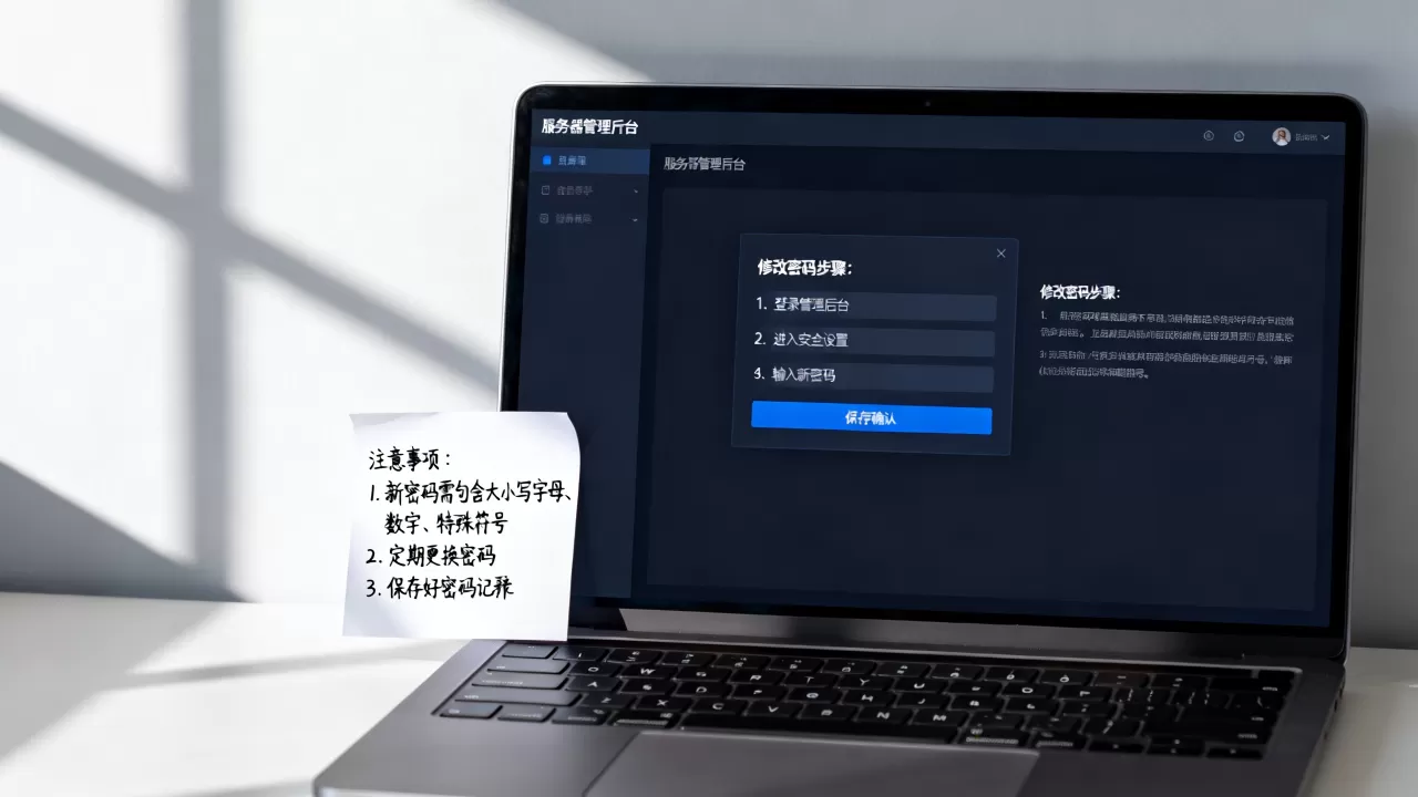 如何修改服务器远程连接地址密码,有哪些注意事项? 如何修改服务器远程连接地址密码,有哪些注意事项?