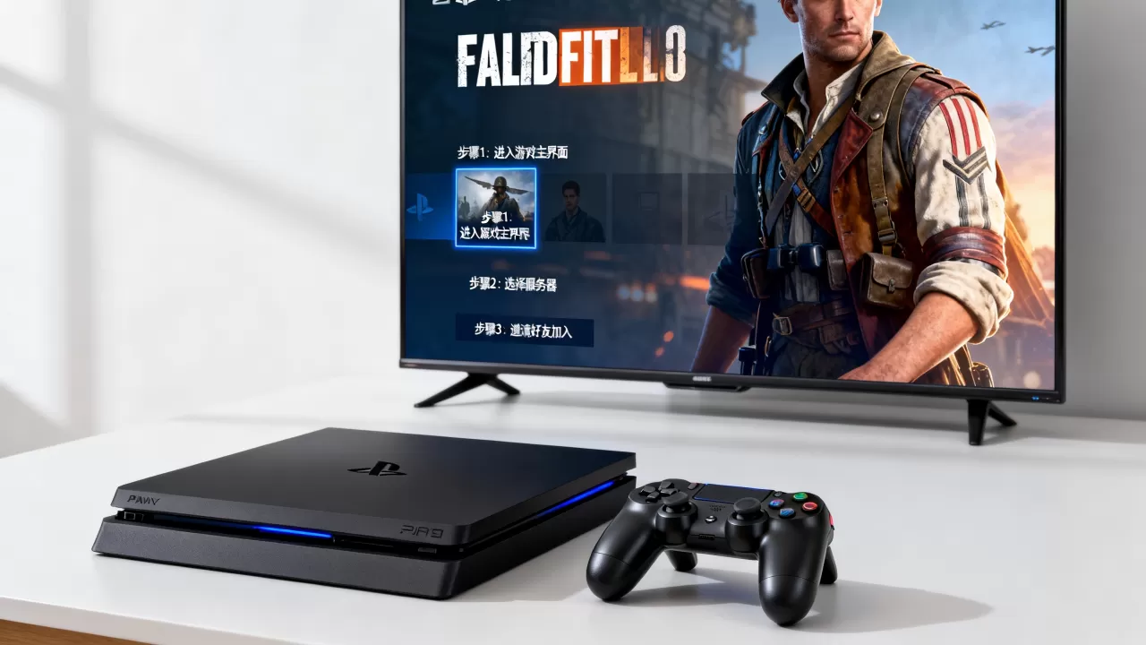 PS4战地1怎么和好友去一个服务器?,怎么联机? PS4战地1怎么和好友去一个服务器?,怎么联机?