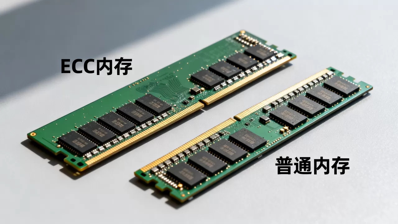 服务器内存ECC是什么？和普通内存有什么区别？