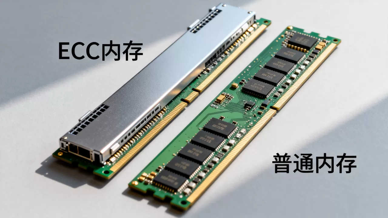 服务器内存ECC是什么？和普通内存有什么区别？