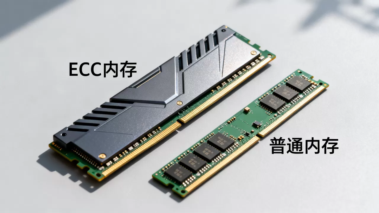 服务器内存ECC是什么？和普通内存有什么区别？