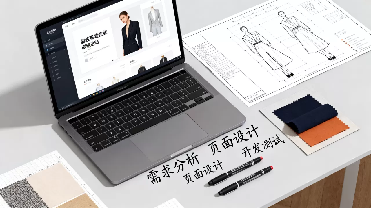 服装企业如何建设网站，网站建设步骤有哪些