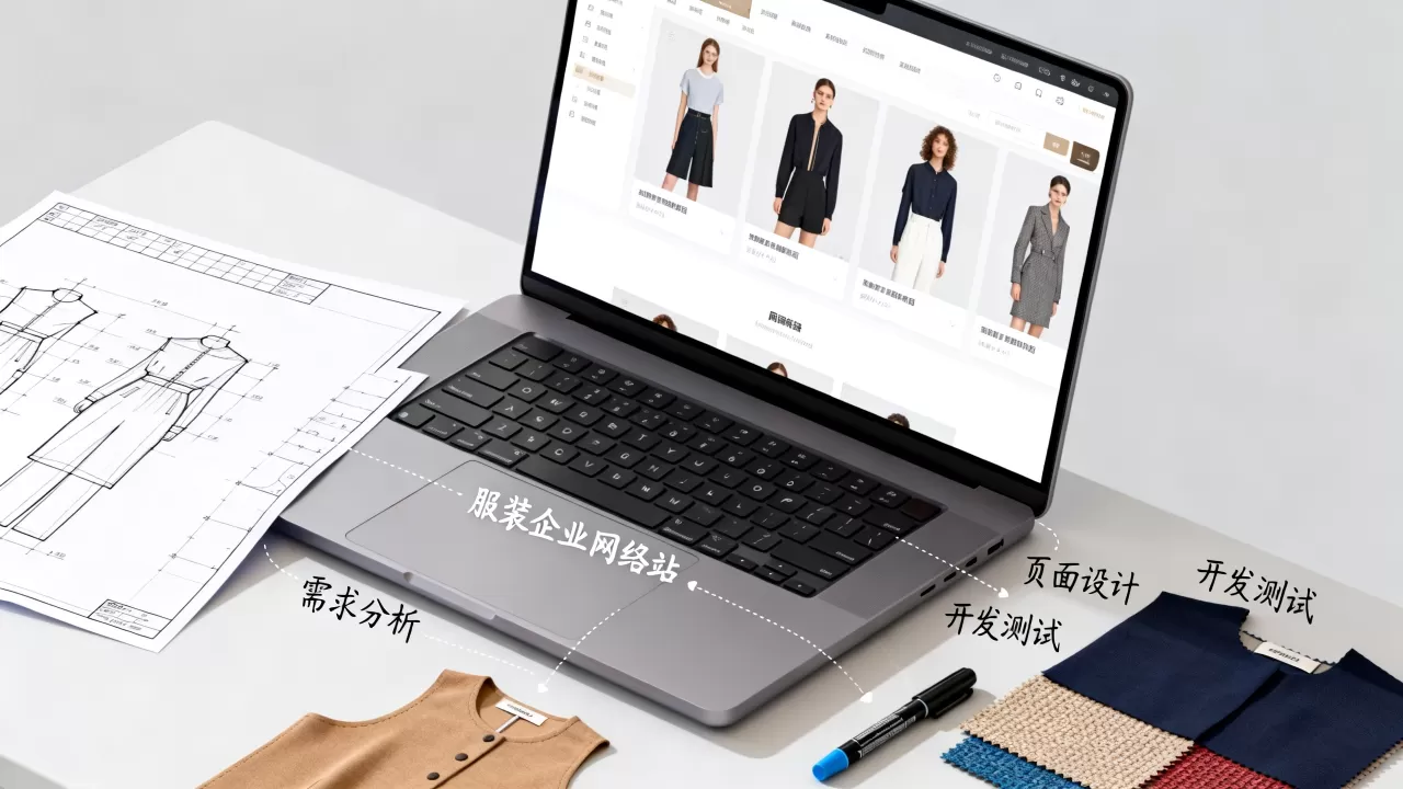 服装企业如何建设网站，网站建设步骤有哪些
