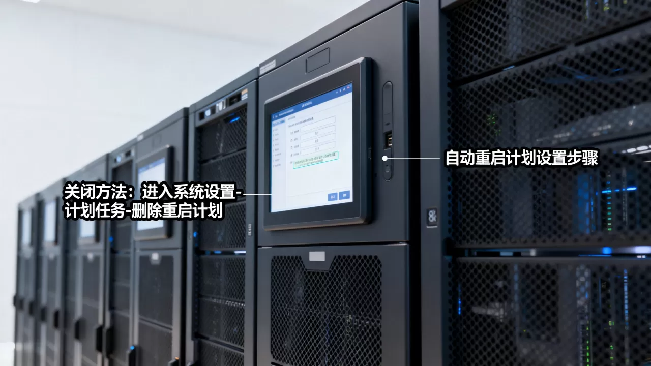 服务器自动重启计划如何正确设置,怎么关闭? 服务器自动重启计划如何正确设置,怎么关闭?
