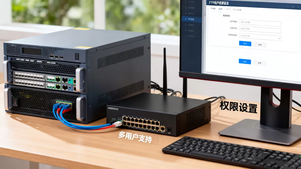 FTP服务器如何支持多用户？，怎么设置用户权限？