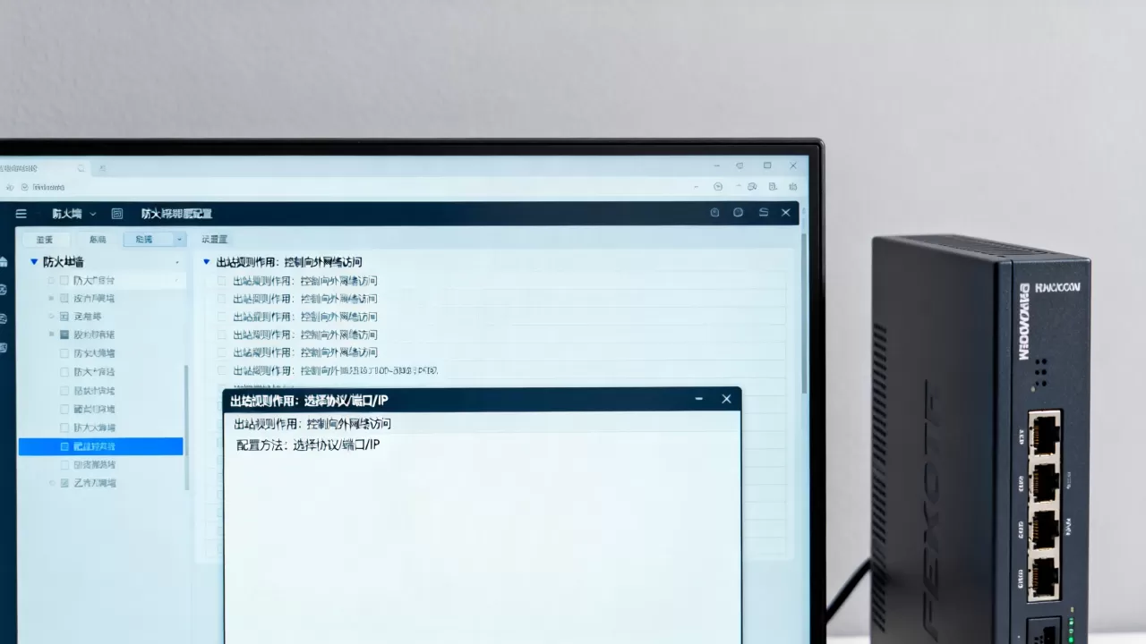 防火墙出站规则的具体作用和配置方法是什么？，怎么设置？
