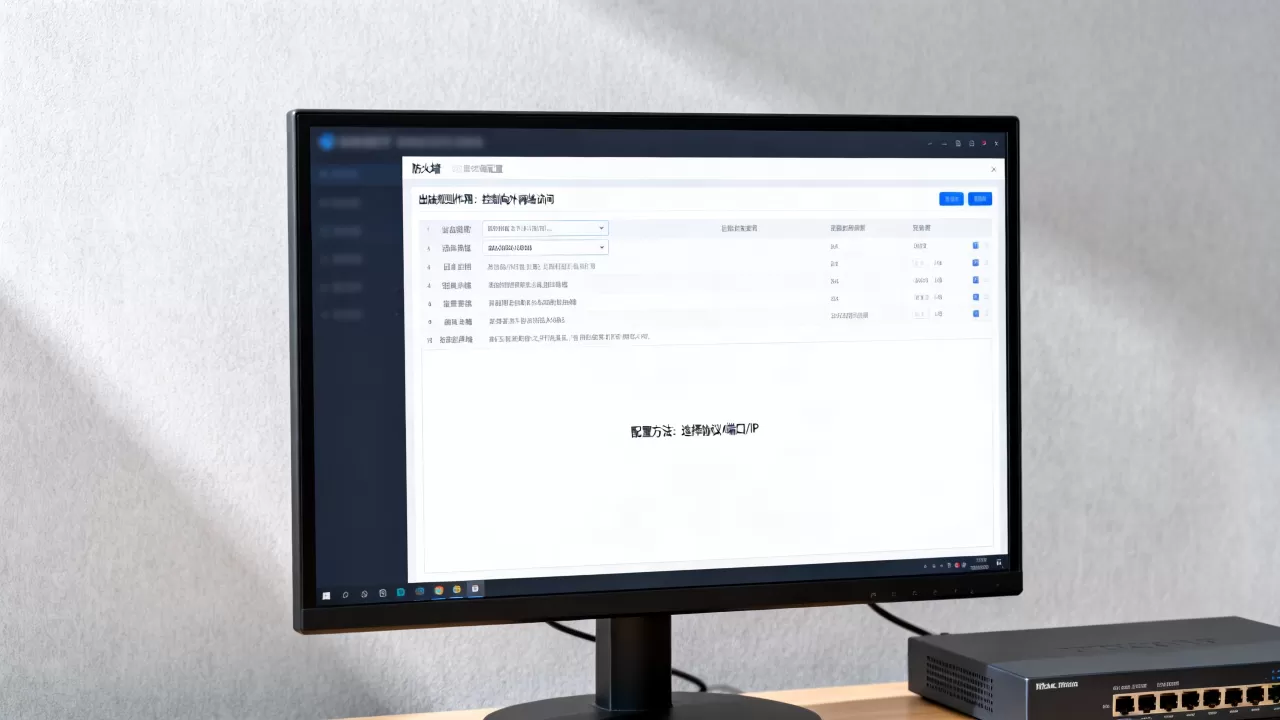 防火墙出站规则的具体作用和配置方法是什么？，怎么设置？