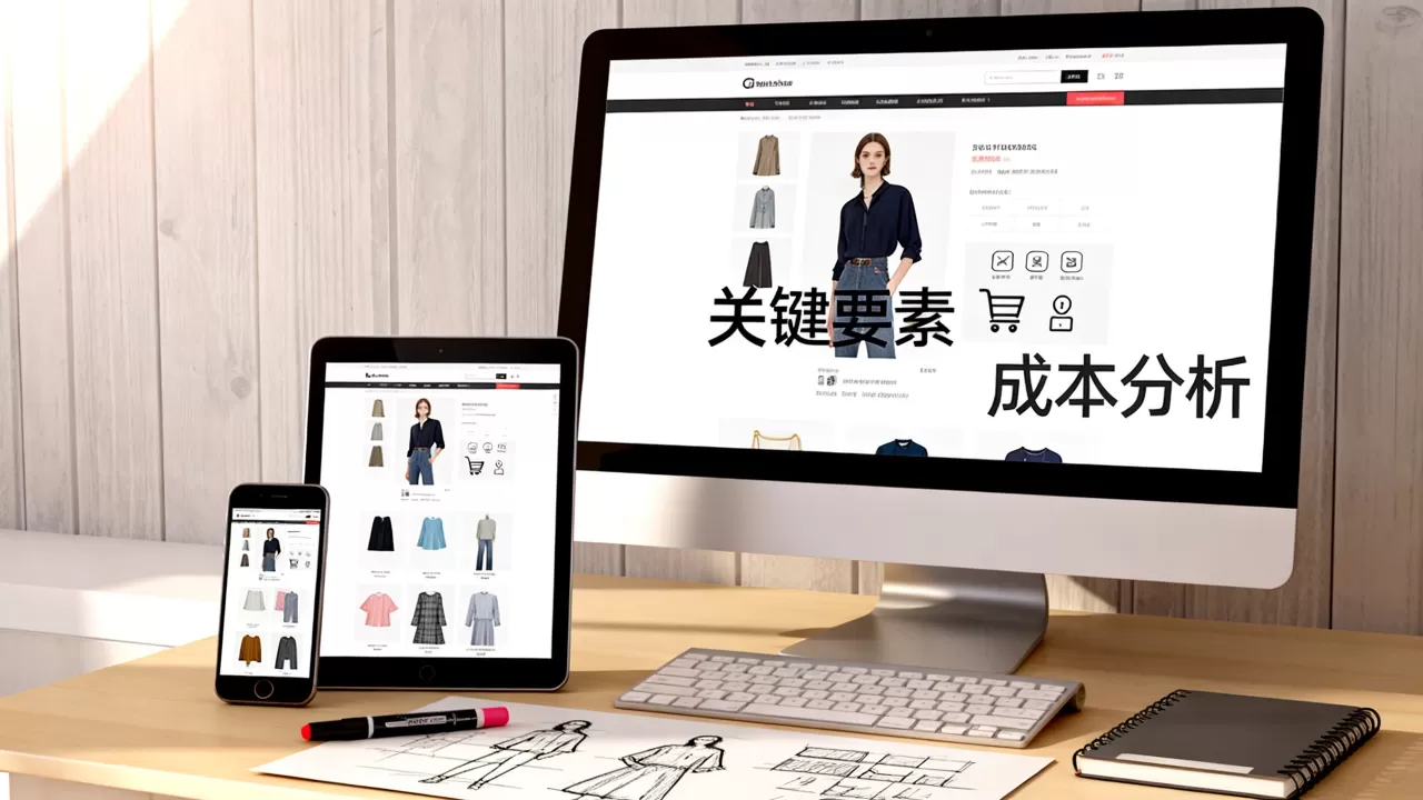 服饰营销型网站建设的关键是什么，需要多少钱