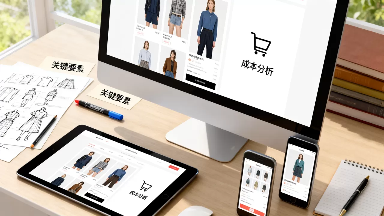 服饰营销型网站建设的关键是什么，需要多少钱