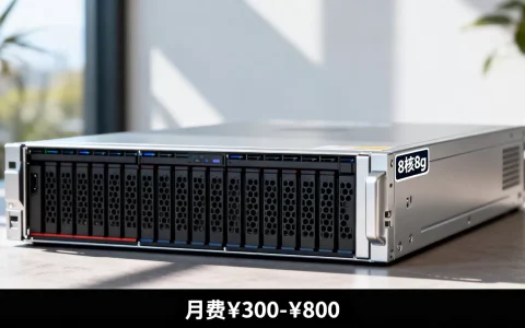 现在8核8g服务器一个月多少钱，哪家好？