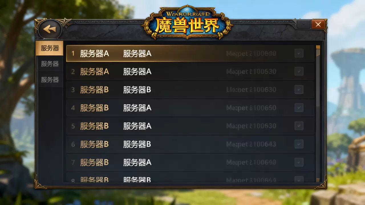 魔兽世界哪些服务器在同一个位面,位面怎么查 魔兽世界哪些服务器在同一个位面,位面怎么查