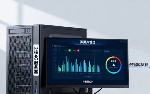 2核4g服务器能承受多少数据库并发？，够用吗？