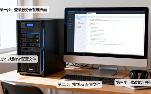服务器端如何变更svn地址，操作步骤是什么？