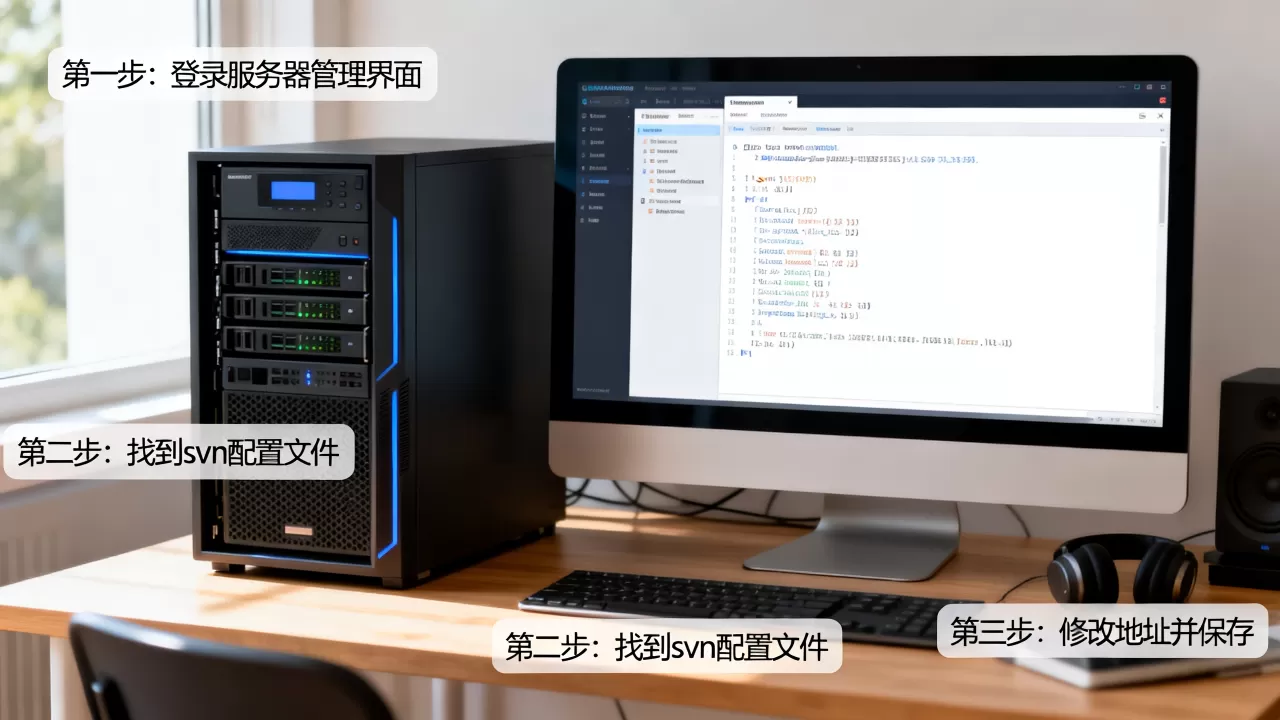服务器端如何变更svn地址,操作步骤是什么? 服务器端如何变更svn地址,操作步骤是什么?