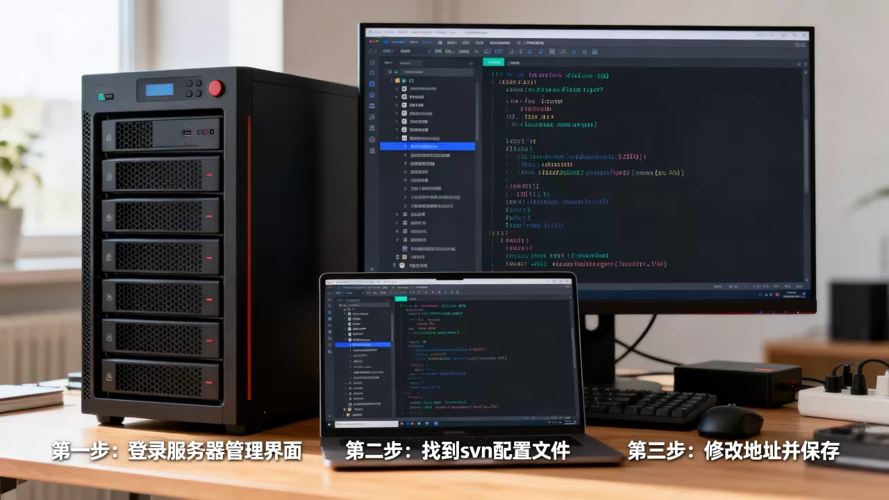 服务器端如何变更svn地址,操作步骤是什么? 服务器端如何变更svn地址,操作步骤是什么?