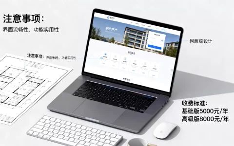 房地产设计网站建设的注意事项有哪些，怎么收费？