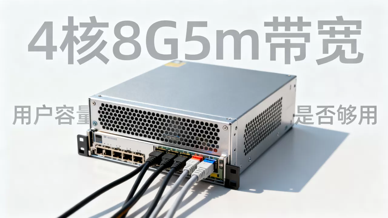 4核8G5m带宽服务器到底能容纳多少用户?,够用吗? 4核8G5m带宽服务器到底能容纳多少用户?,够用吗?
