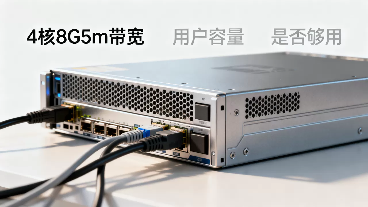4核8G5m带宽服务器到底能容纳多少用户?,够用吗? 4核8G5m带宽服务器到底能容纳多少用户?,够用吗?
