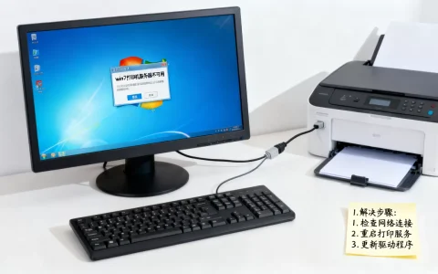 win7打印机服务器不可用怎么办，如何解决？