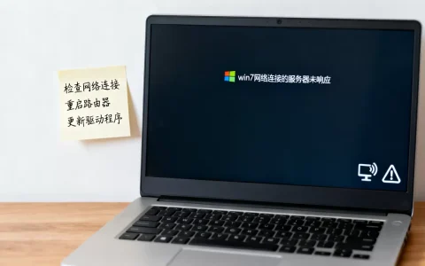 win7网络连接的服务器未响应怎么办