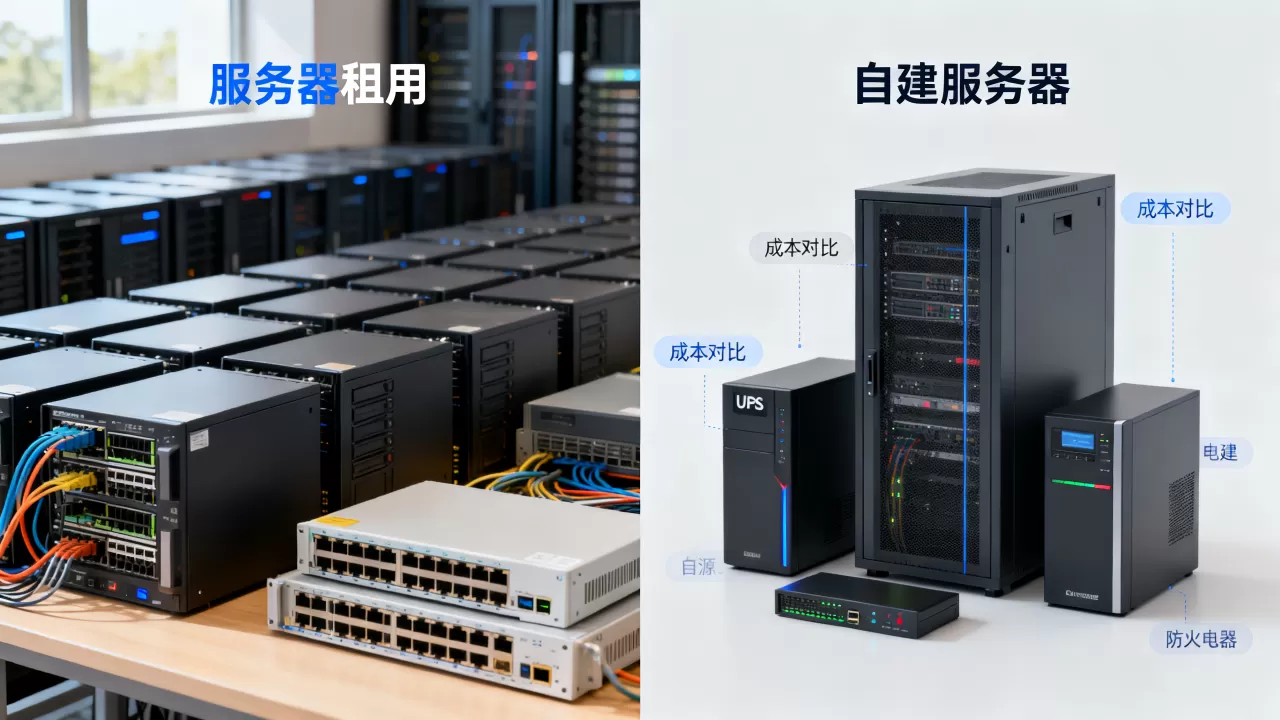 服务器租用还是自建哪个更划算?,怎么选最划算 服务器租用还是自建哪个更划算?,怎么选最划算