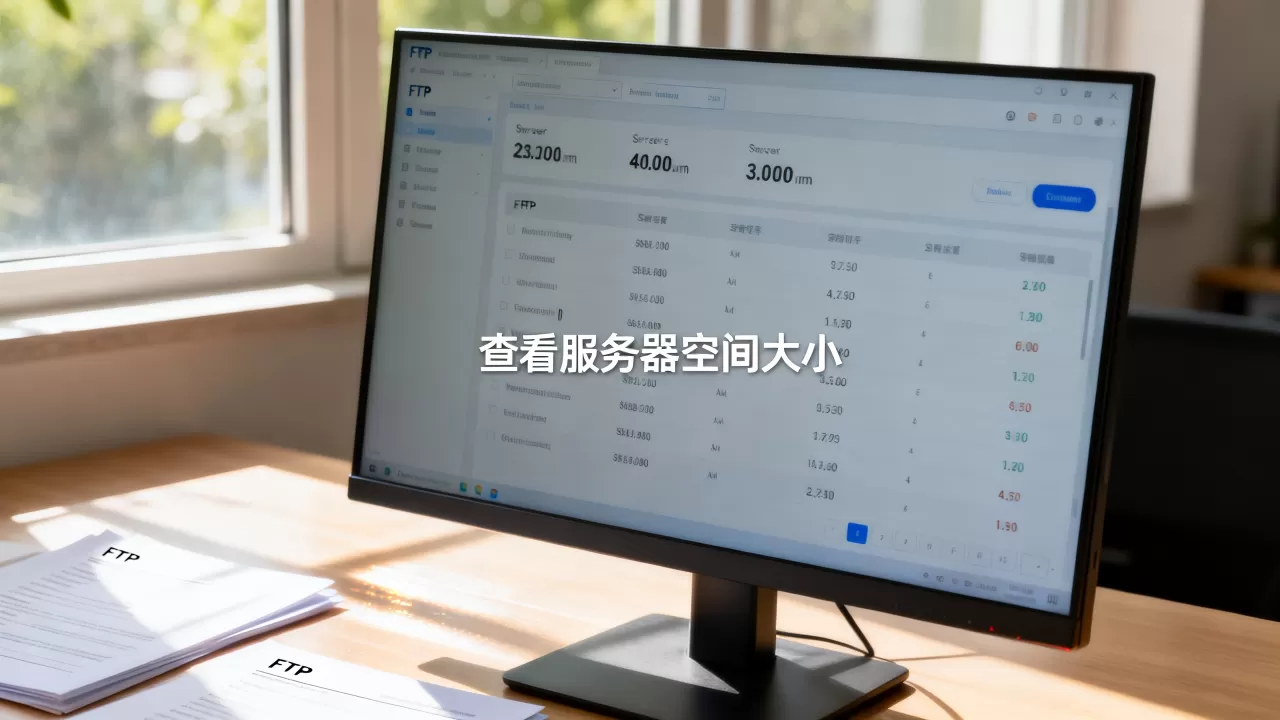如何用FTP获取服务器空间大小?,怎么查询 如何用FTP获取服务器空间大小?,怎么查询