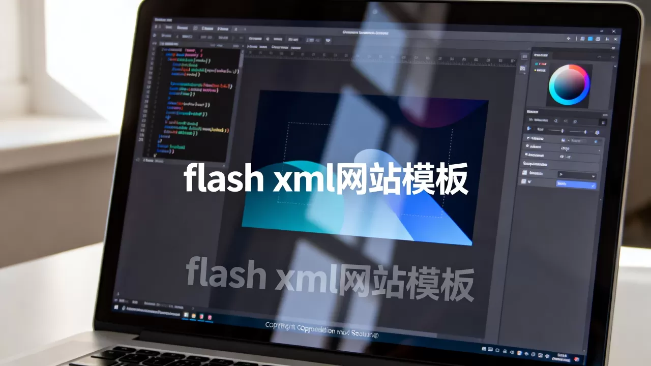 flash xml网站模板