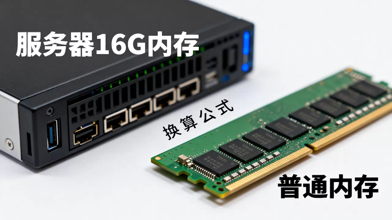 服务器16G内存相当于普通内存多少G,怎么换算? 服务器16G内存相当于普通内存多少G,怎么换算?