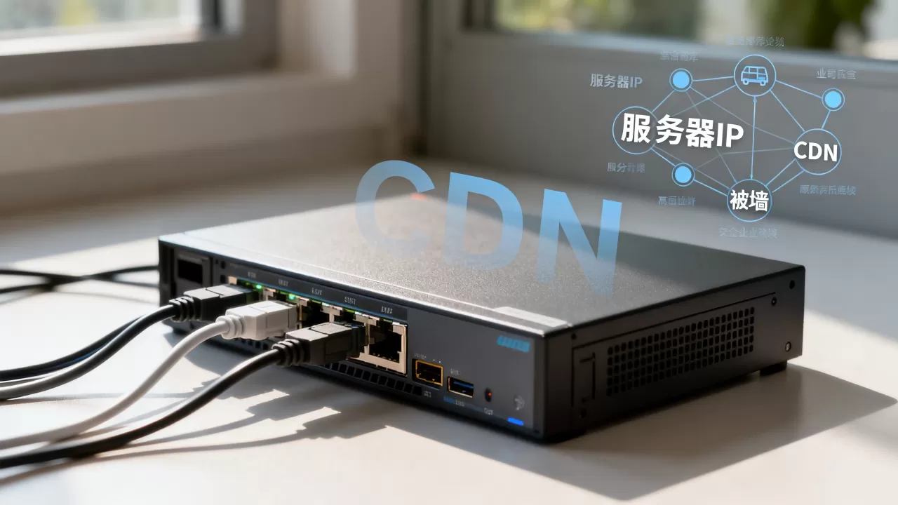 服务器IP被墙挂CDN可以吗，怎么解决？