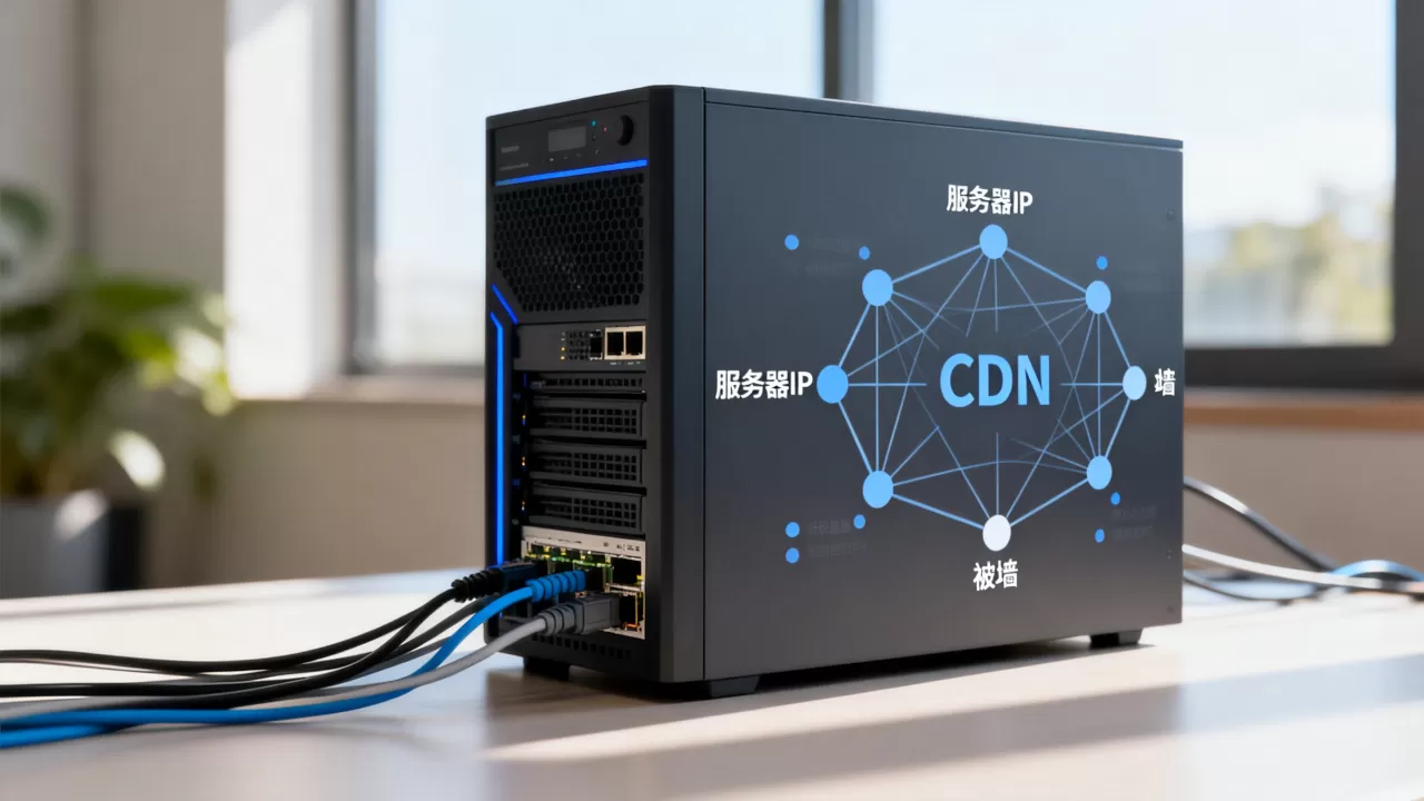服务器IP被墙挂CDN可以吗，怎么解决？