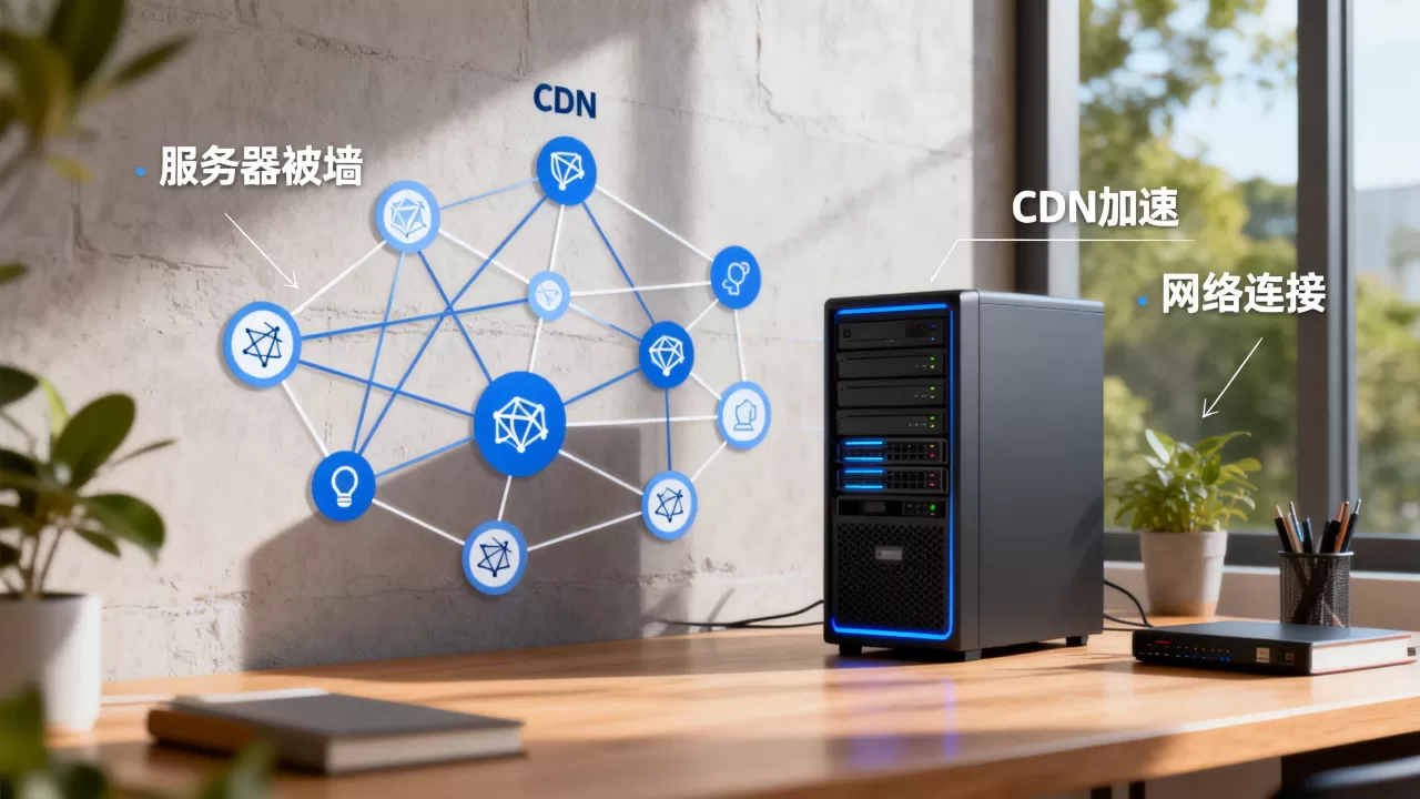 服务器被墙了可以用CDN加速吗，怎么解决最快？