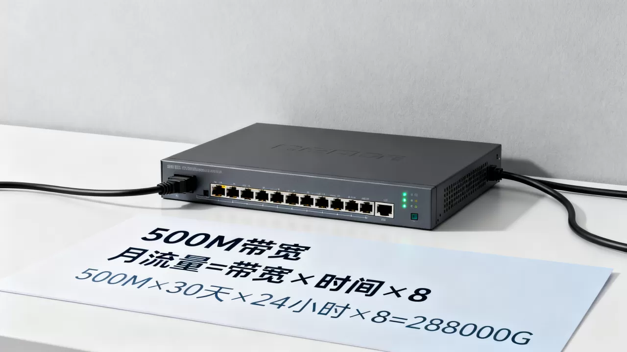 单路服务器500M一个月能跑多少G,流量怎么算? 单路服务器500M一个月能跑多少G,流量怎么算?