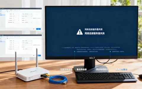 Win7修复3网络连接服务器失败怎么解决，是什么原因？