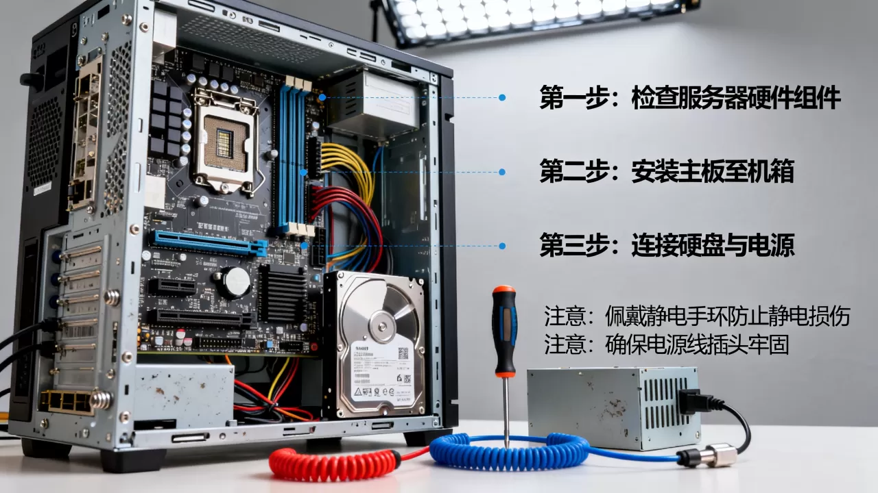服务器安装教程的具体步骤是什么，有哪些注意事项？