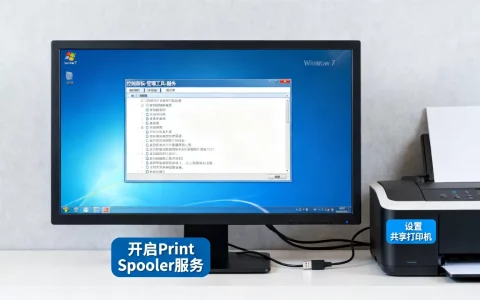 win7系统连接打印机需要开启哪些服务器, 怎么设置
