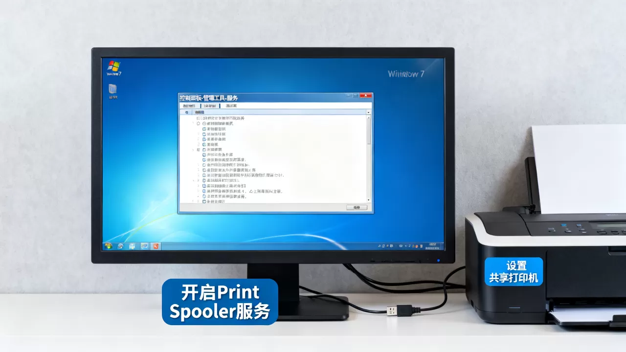 win7系统连接打印机需要开启哪些服务器, 怎么设置 win7系统连接打印机需要开启哪些服务器, 怎么设置