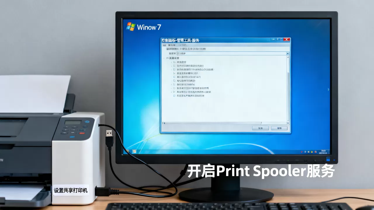 win7系统连接打印机需要开启哪些服务器, 怎么设置 win7系统连接打印机需要开启哪些服务器, 怎么设置