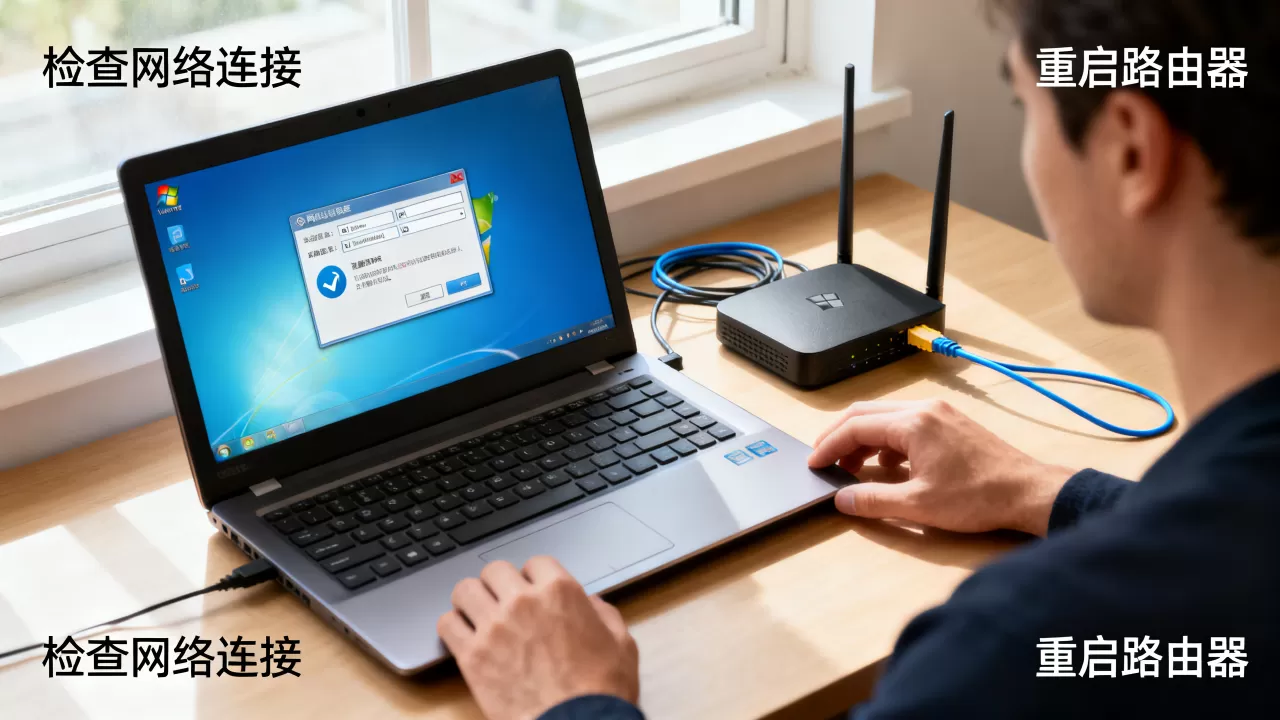 新安装win7网络连接服务器失败怎么办,是什么原因? 新安装win7网络连接服务器失败怎么办,是什么原因?