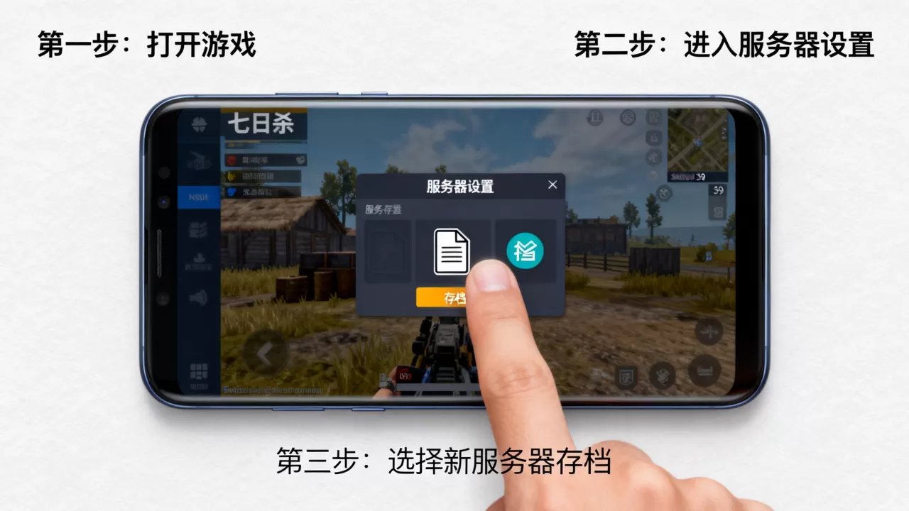 三星s9七日杀如何更换服务器存档?,怎么操作 三星s9七日杀如何更换服务器存档?,怎么操作