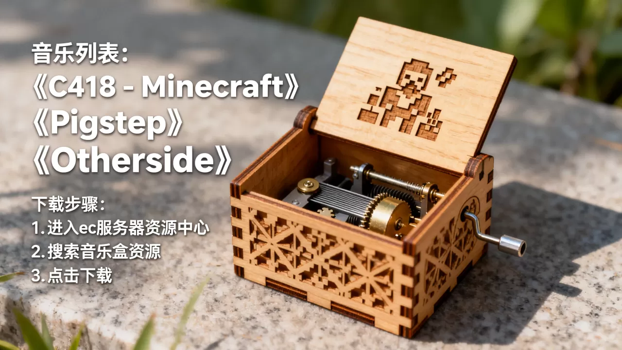 我的世界ec服务器音乐盒有哪些音乐,怎么下载? 我的世界ec服务器音乐盒有哪些音乐,怎么下载?