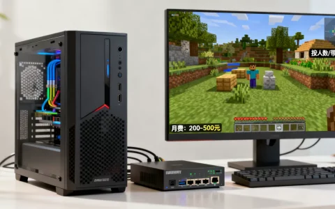 我的世界建立一个服务器一个月多少钱，怎么收费