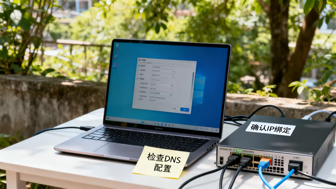 服务器IP地址变更后网站无法访问怎么办？,怎么设置