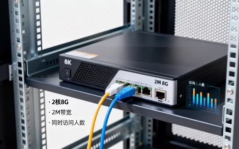 2核8G服务器2M带宽到底能同时访问多少人，性能够用吗？