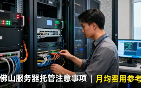 佛山服务器托管选择时要注意什么，多少钱一个月？
