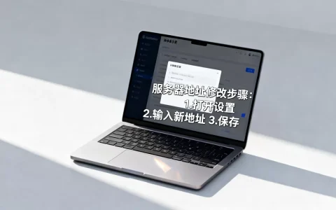 服务器地址这么修改对吗？，服务器地址怎么修改