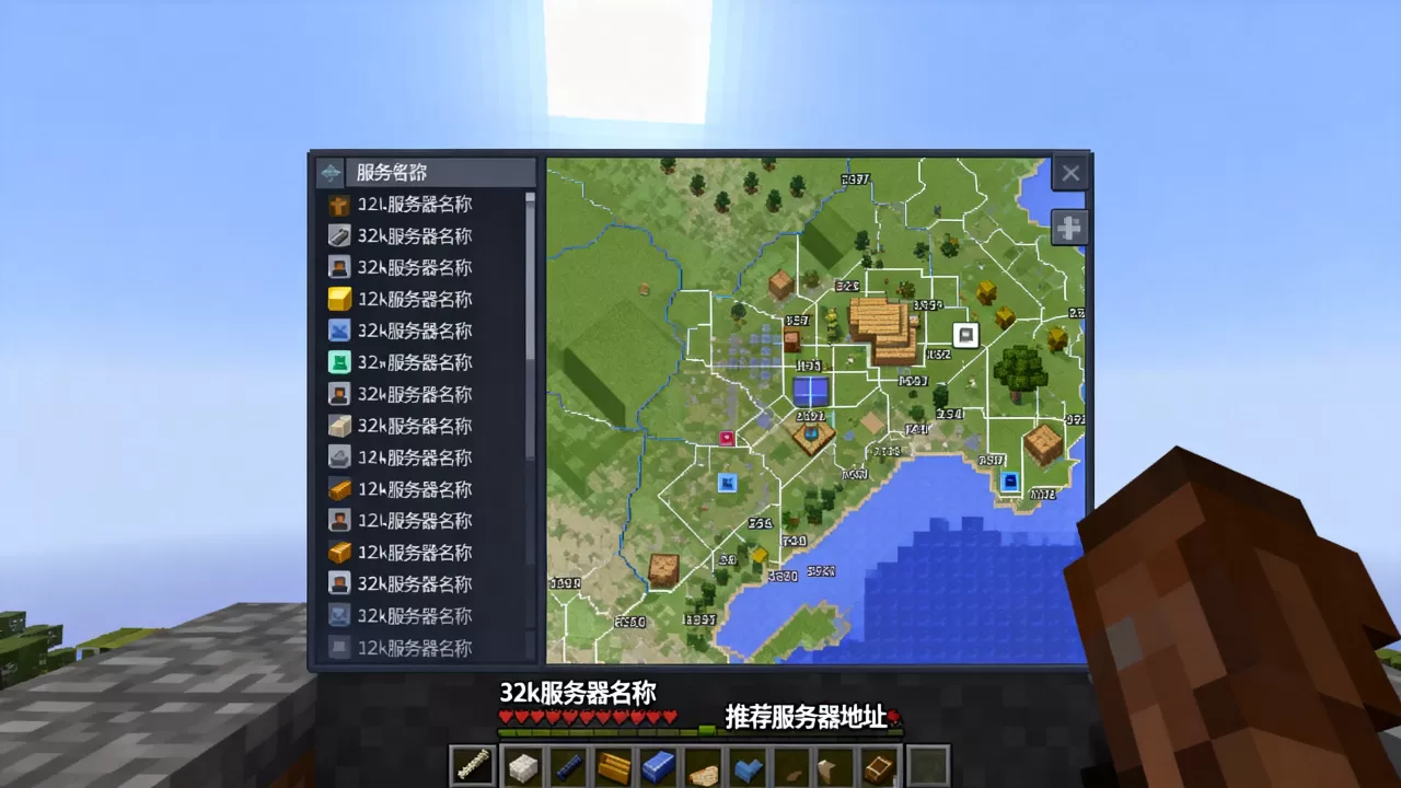 我的世界里有哪些32k服务器？，在哪里可以找到